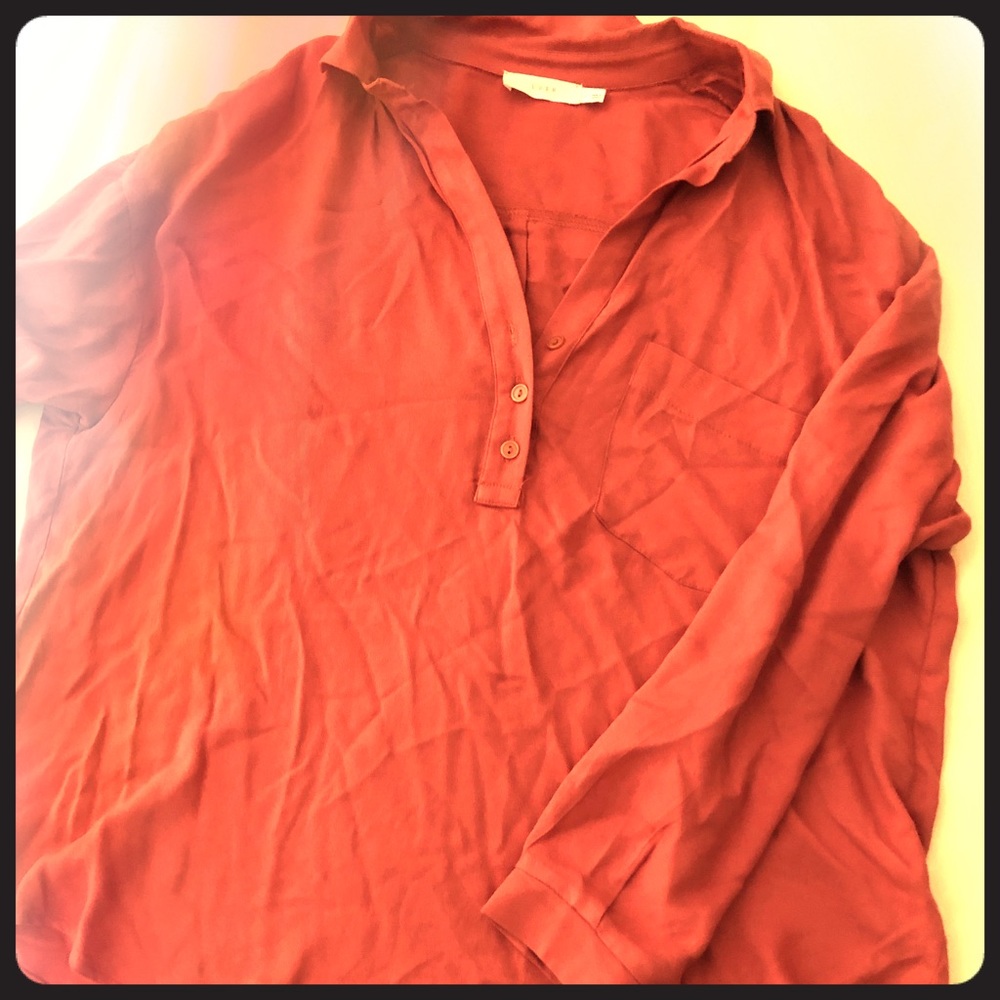 Lush, long sleeve blouse